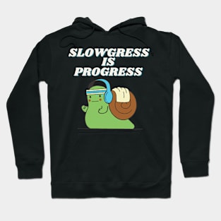 Slowgress - Gym Snail Hoodie